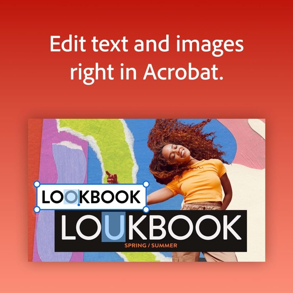 Acrobat Pro | 1-Month Subscription | PDF Software |Convert, Edit, E-Sign, Protect |Activation Required [PC/Mac Online Code]