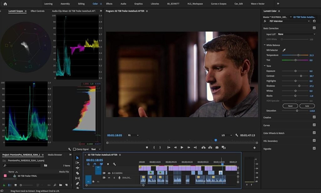 Adobe Premiere Pro | Video Editing and Production Software | 12-Month Subscription with Auto-Renewal, PC/Mac