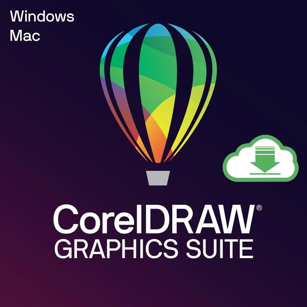 CorelDRAW Graphics Suite 2024 | Graphic Design Software for Professionals | Vector Illustration, Layout, and Image Editing | [PC/Mac Download]