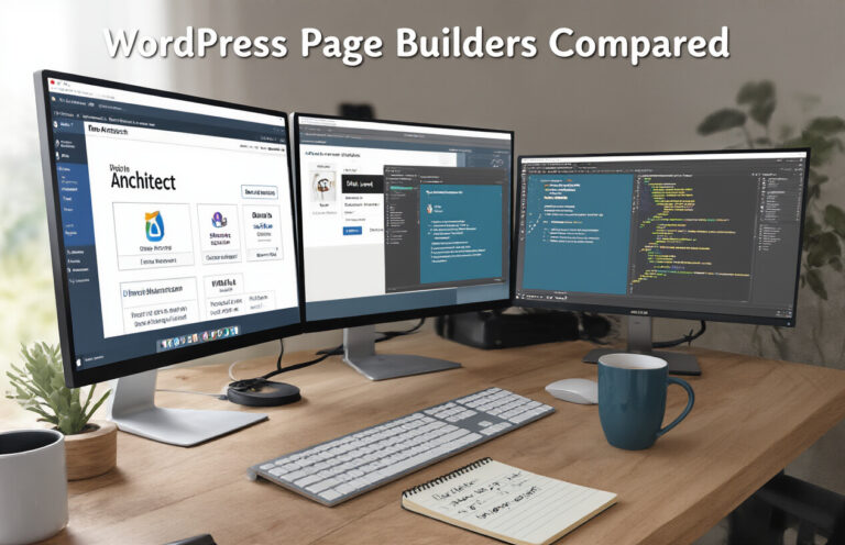 Read more about the article Top 7 Drag-and-Drop WordPress Page Builders Compared (Pros