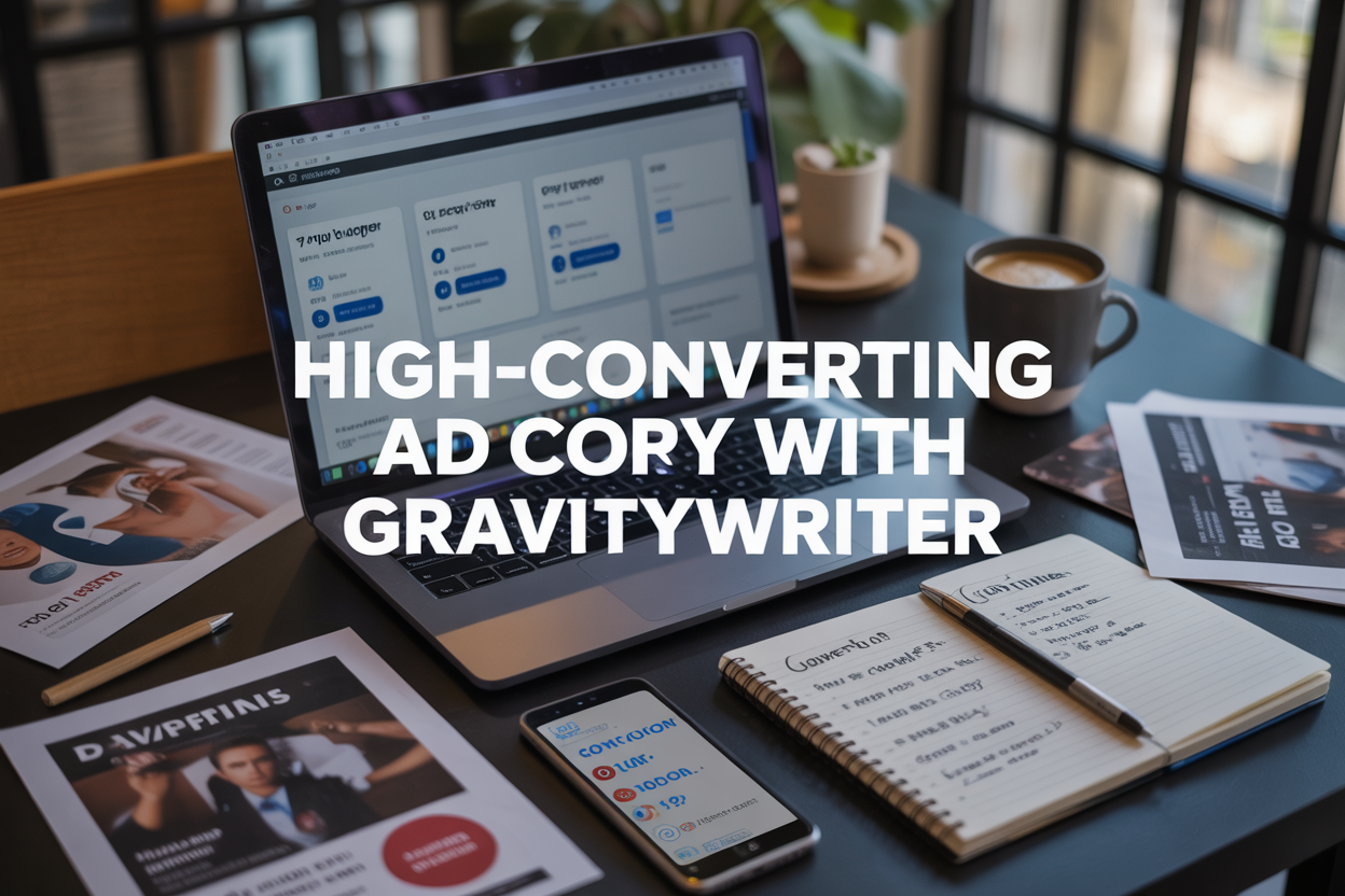 Read more about the article How to Generate High-Converting Ad Copy with Gravitywriter All Tools