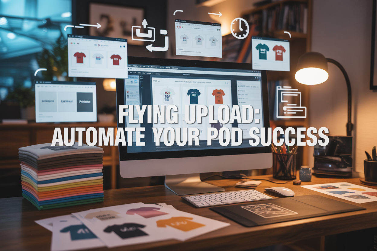 Read more about the article Top 5 Reasons to Use Flying Upload for Bulk Design Uploads on POD Sites