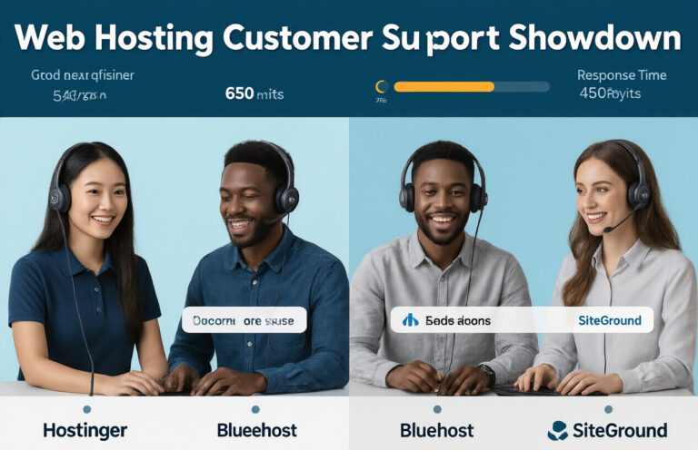 Read more about the article Hostinger vs Bluehost vs SiteGround: Which Hosting Platform Has the Best Customer Support?