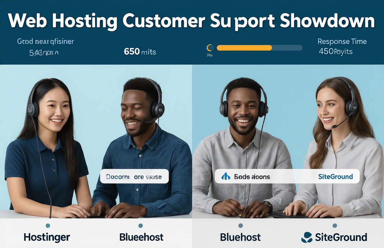 Read more about the article Hostinger vs Bluehost vs SiteGround: Which Hosting Platform Has the Best Customer Support?